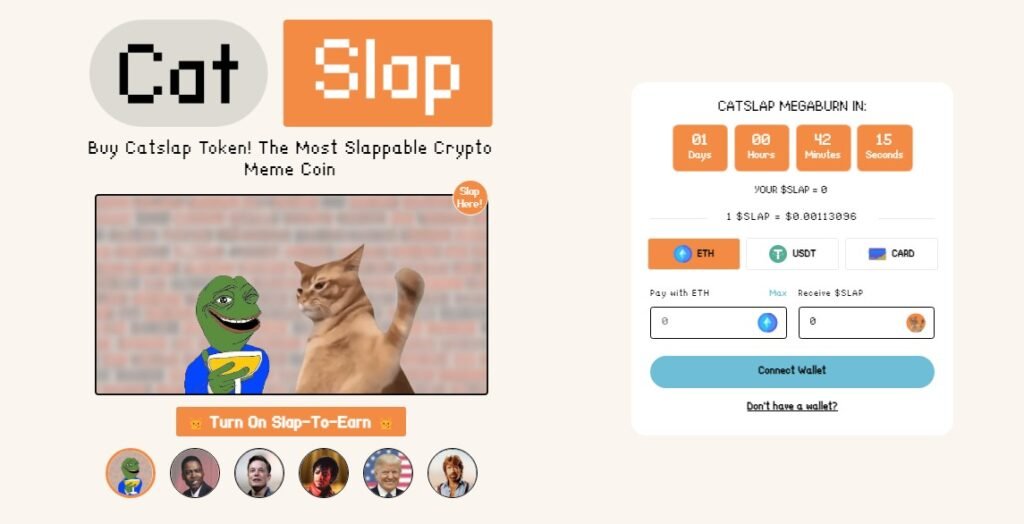 CatSlap – Mixing Meme with P2E Gaming