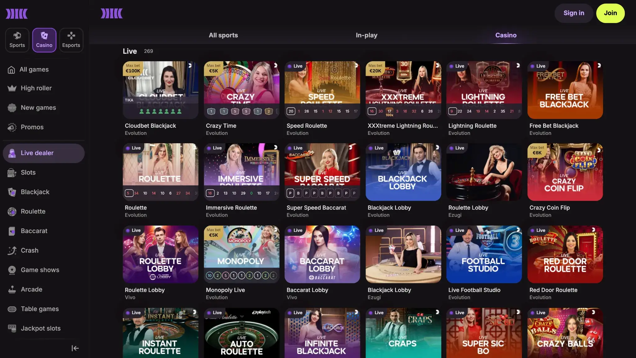 Crypto casinos, no KYC